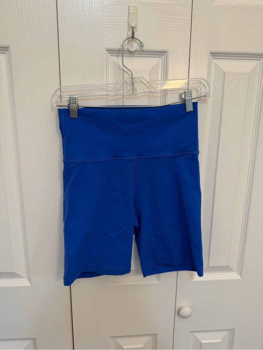 Aritzia TNA Pull On Bike Short Electric Blue Biking Athletic Size Medium